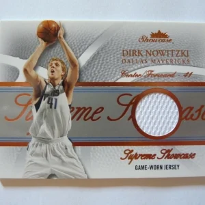 2004-05 Fleer Showcase Supreme Copper Jersey 224/300 Dirk Nowitzki #SS-DN