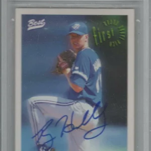 ROY HALLADAY SIGNED AUTOGRAPH BECKETT BAS SLABBED 1995 BEST BASEBALL CARD HOF