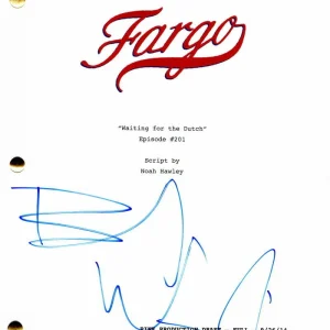 BOKEEM WOODBINE SIGNED AUTOGRAPH FARGO FULL EPISODE SCRIPT SPIDER-MAN HOMECOMING