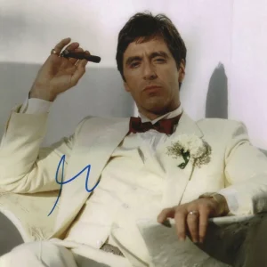 AL PACINO SIGNED AUTOGRAPH 11x14 PHOTO - SCARFACE STUD, THE GODFATHER, RARE!
