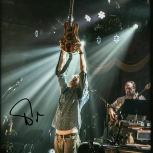 TREY ANASTASIO PHISH SIGNED AUTOGRAPH 8X10 PHOTO - ROUND ROOM, BIG BOAT PSA COA
