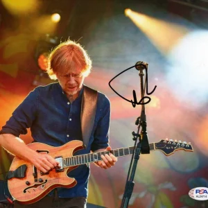 TREY ANASTASIO PHISH SIGNED AUTOGRAPH 8X10 PHOTO - FARMHOUSE, RIFT, HOIST W/ PSA