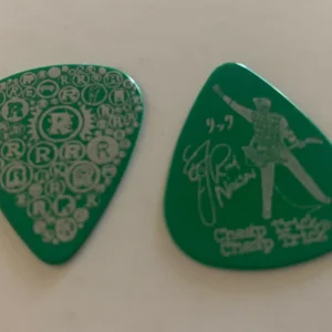 CHEAP TRICK PURPLE RICK NIELSEN 2010 TOUR ISSUED GUITAR PICK