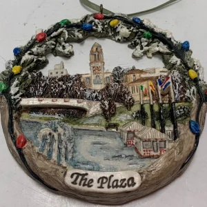 Country Club Plaza Three Dimensional Christmas Ornament 2004 Kansas City B1