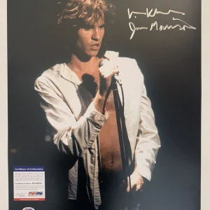 Val Kilmer The Doors Live Signed Autographed 16x20 Photo PSA Certified G3