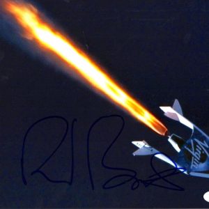 Richard Branson Signed Autograph 8x10 Photo - Virgin Galactic Flight w/ JSA COA