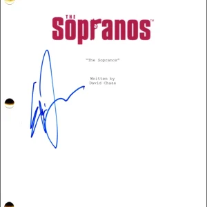 Edie Falco Signed Autograph The Sopranos Full Pilot Script Screenplay - Carmela