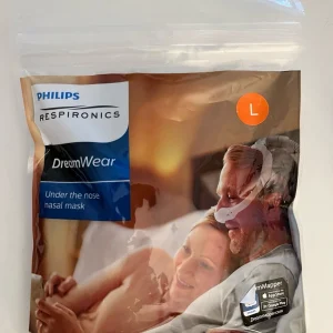 Phillips Respironics Dreamwear Under Nose Nasal Mask W/ Headgear NEW 1116682 B5