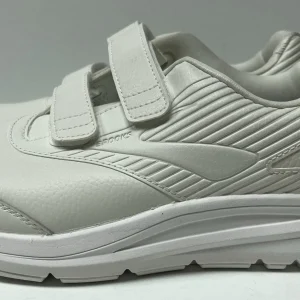Brooks Addiction Walker V-Strap 2 Mens White Support Walking Tennis Shoes 110320