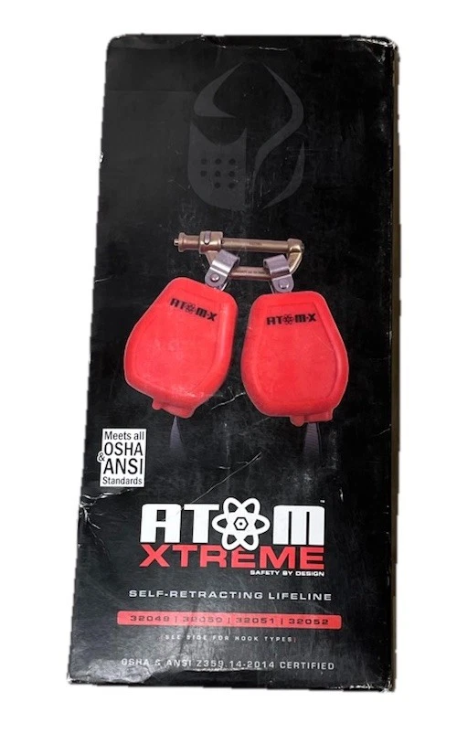 Guardian Checkmate Atom Xtreme 6' Dual Self Retracting Lifeline 32052