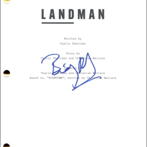 Billy Bob Thornton Signed Autograph Landman Full Pilot Script Screenplay - Tommy