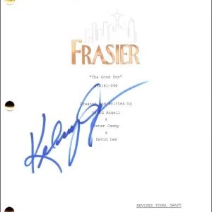 Kelsey Grammer Signed Autograph Frasier Full Pilot Script Screenplay Beckett COA