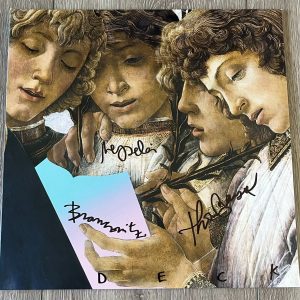 PHOENIX BAND SIGNED AUTOGRAPH ALPHA ZULU VINYL RECORD ALBUM w/COA THOMAS MARS +3