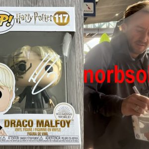 TOM FELTON SIGNED HARRY POTTER DRACO MALFOY POP FUNKO w/EXACT PROOF BECKETT COA
