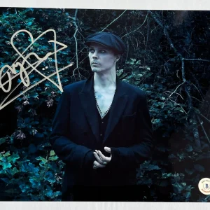 VILLE VALO VV SIGNED HIM H.I.M. 8x10 PHOTO w/EXACT PROOF & BECKETT COA AUTOGRAPH