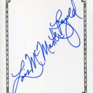 Lois McMaster Bujold The Mountains of Mourning Author Signed Autograph Bookplate