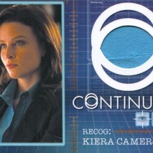 Rachel Nichols Continuum Kiera Cameron Patch Wardrobe Relic Card CC13 #54/125