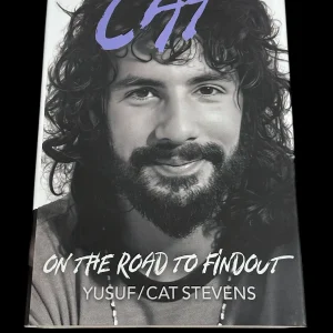 Yusuf Islam Cat Stevens On The Road To Findout Rare Signed Autograph Book JSA