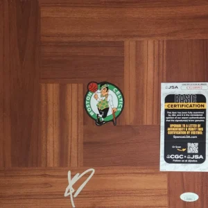 Anfernee Simons Signed Floorboard w/ JSA COA #CG18992 Boston Celtics