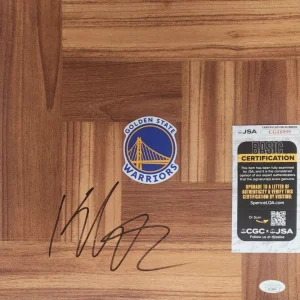 Klay Thompson Signed Floorboard w/ JSA COA #CG18999 Golden State Warriors