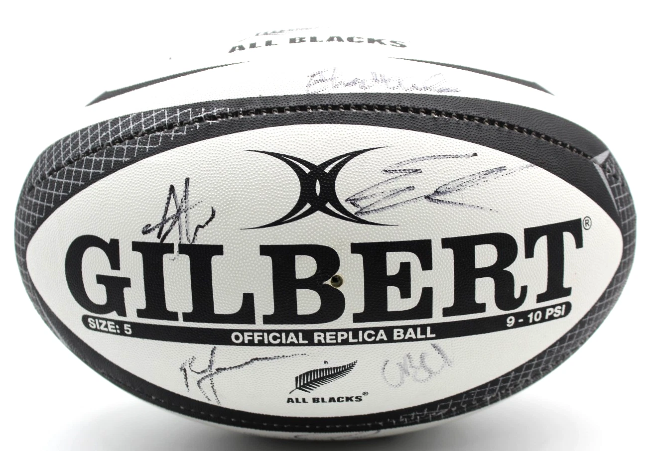 2025-26 New Zealand All Blacks Signed Gilbert Match Replica Full Size ...