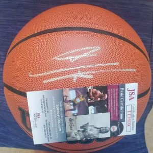 Tyler Herro Signed NBA Basketball w/ JSA COA #UU39038 Miami Heat Kentucky