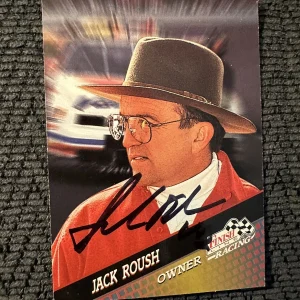 Jack Roush Signed Nascar Trading Card Autographed