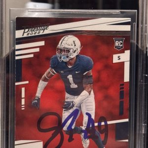 Jaquan Brisker signed Chicago Bears 2022 Prestige RC Card Beckett 00033535897