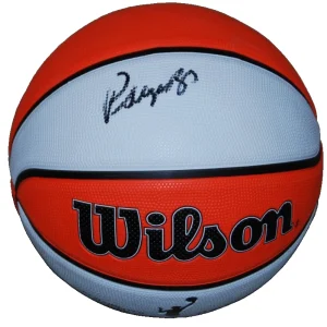 PAIGE BUECKERS signed (DALLAS WINGS) U-CONN WNBA rubber Basketball BECKETT BAS