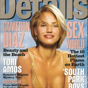 Cameron Diaz 1998 Details Magazine Mag Newstand Edition Great Condition