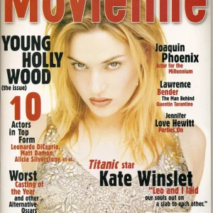 Kate Winslet Titanic 1998 Movieline Magazine Mag Newstand Edition Mint Condition