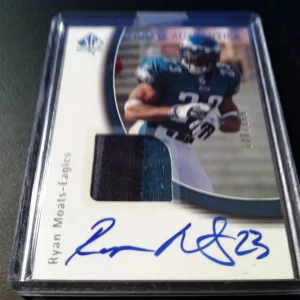 Ryan Moats 2005 SP Authentic Rookie 2-CLR Patch Jersey Auto /899