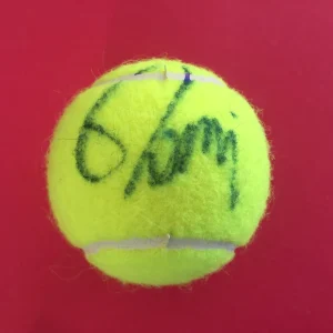 Dominika Cibulkova Tennis Ball Signed Auto