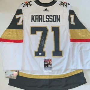 William Karlsson signed Vegas Golden Knights Adidas Authentic Adizero jersey JSA