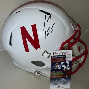 Scott Frost signed Nebraska Cornhuskers F/S Speed helmet autographed JSA