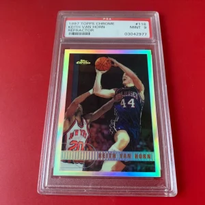 Keith Van Horn 1997 Topps Chrome Refractor Rookie Mint PSA 9