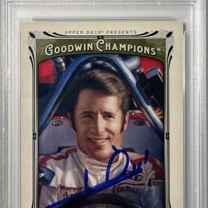 2013 UD Goodwin Champions Mario Andretti PSA DNA Autograph F1 Formula One Signed