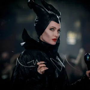 Angelina Jolie Signed Autographed 11X14 Photo Maleficent JSA CB19987