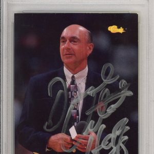 1994 CLASSIC BASKETBALL DICK VITALE NCAA FINAL 4 SIGNED CARD PSA DNA AUTOGRAPHED