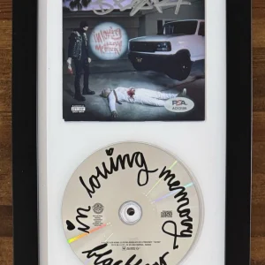 Blackbear Signed FRAMED Autograph In Loving Memory CD Book PSA DNA Black Bear