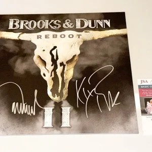 Brooks & Dunn signed Reboot Vinyl Album autographed LP JSA
