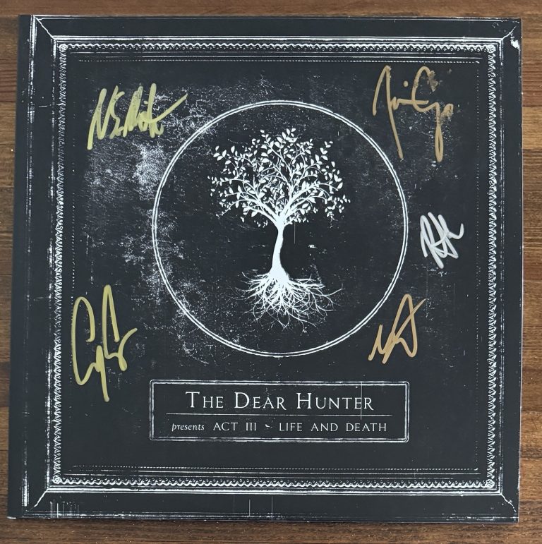 SIGNED THE DEAR HUNTER ACT III Life Death VINYL 2LP BAS BECKETT COA AUTOGRAPHED