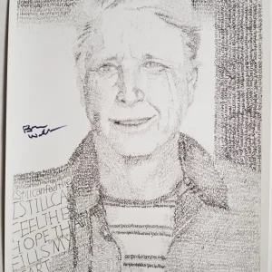 Brian Wilson of Beach Boys SIGNED Portrait Lithograph #182/400 COA Pier Pressure