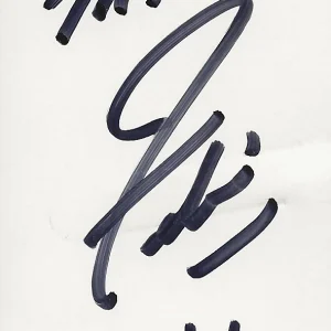 Fabian REAL hand SIGNED Business Card COA Autographed Forte American Bandstand