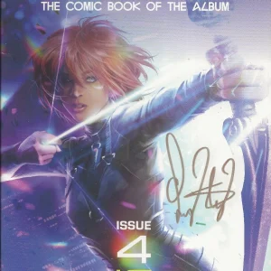 Lindsey Stirling SIGNED Limited Edition Artemis Comic Book B No. 4 JSA COA
