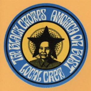 Black Crowes 1995 Amorica or Bust Concert Tour Local Crew Backstage Pass