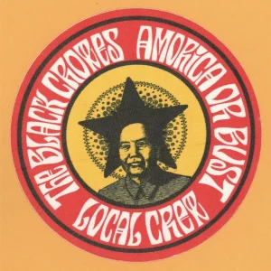 Black Crowes 1995 Amorica or Bust Concert Tour Local Crew Backstage Pass