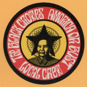 Black Crowes 1995 Amorica or Bust Concert Tour Local Crew Backstage Pass