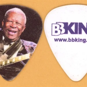BB King Vintage Guitar Pick - 2014 King of the Blues Tour