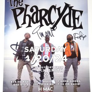 The Pharcyde rap REAL hand SIGNED Official Concert Poster #3 COA Autographed